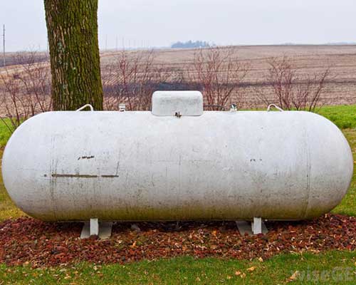 residential propane tank